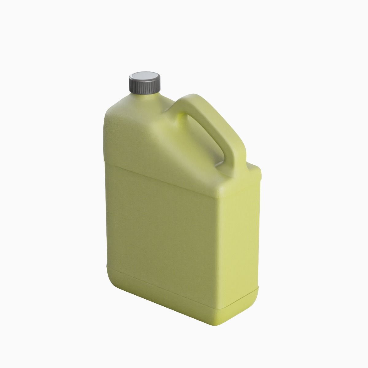 Grainy Plastic Canister 03 3D model_6