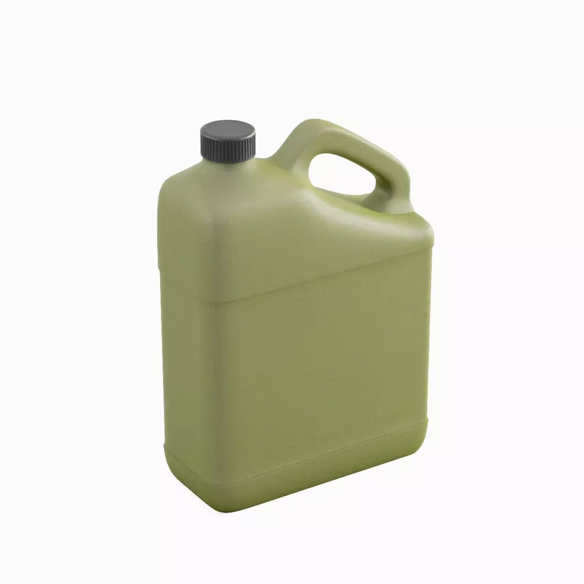 Grainy Plastic Canister 03 3D model_0