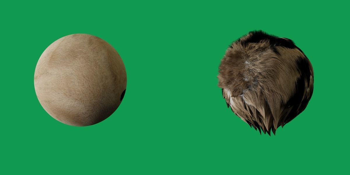 Domestic Goat Low-poly 3D model_14