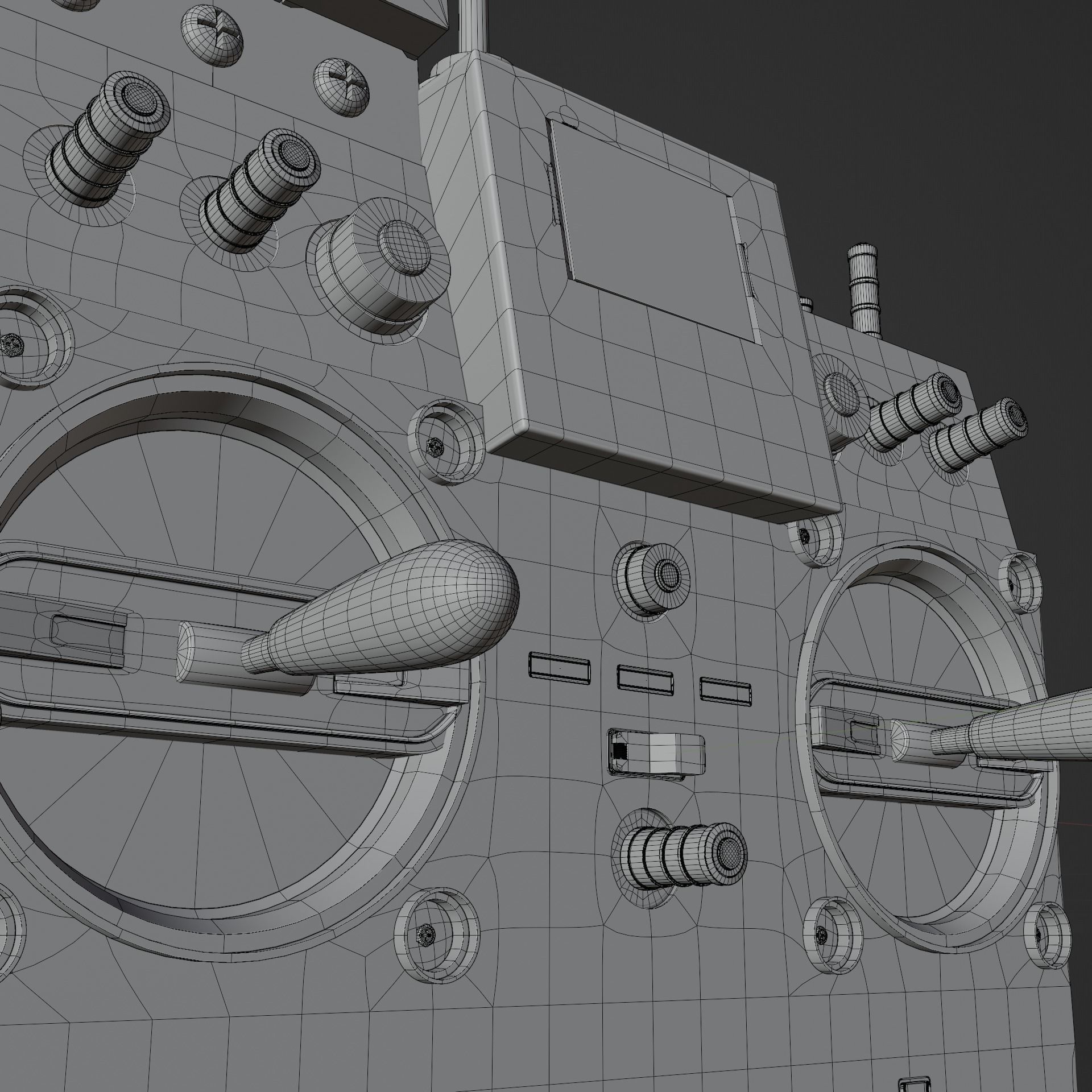 RC Controller - Back to the Future 3D model_15