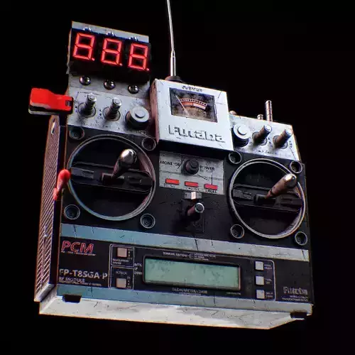 RC Controller - Back to the Future 3D model