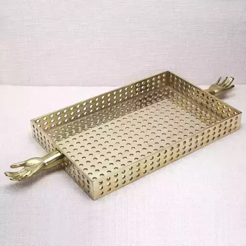 Kelly wearstler inspired tray 3d model 3D model