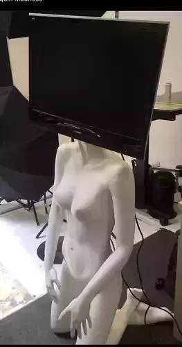 female style decor 3d model