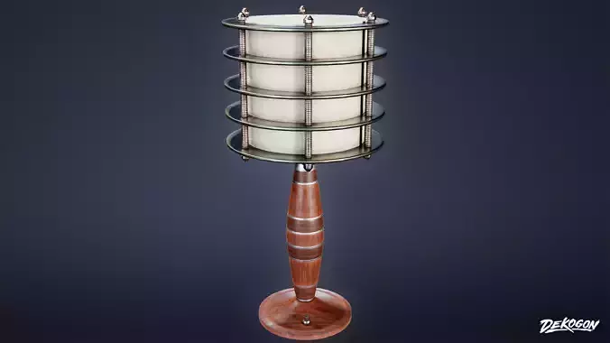MIDCENTURY - Lamp 01 - LOW POLY