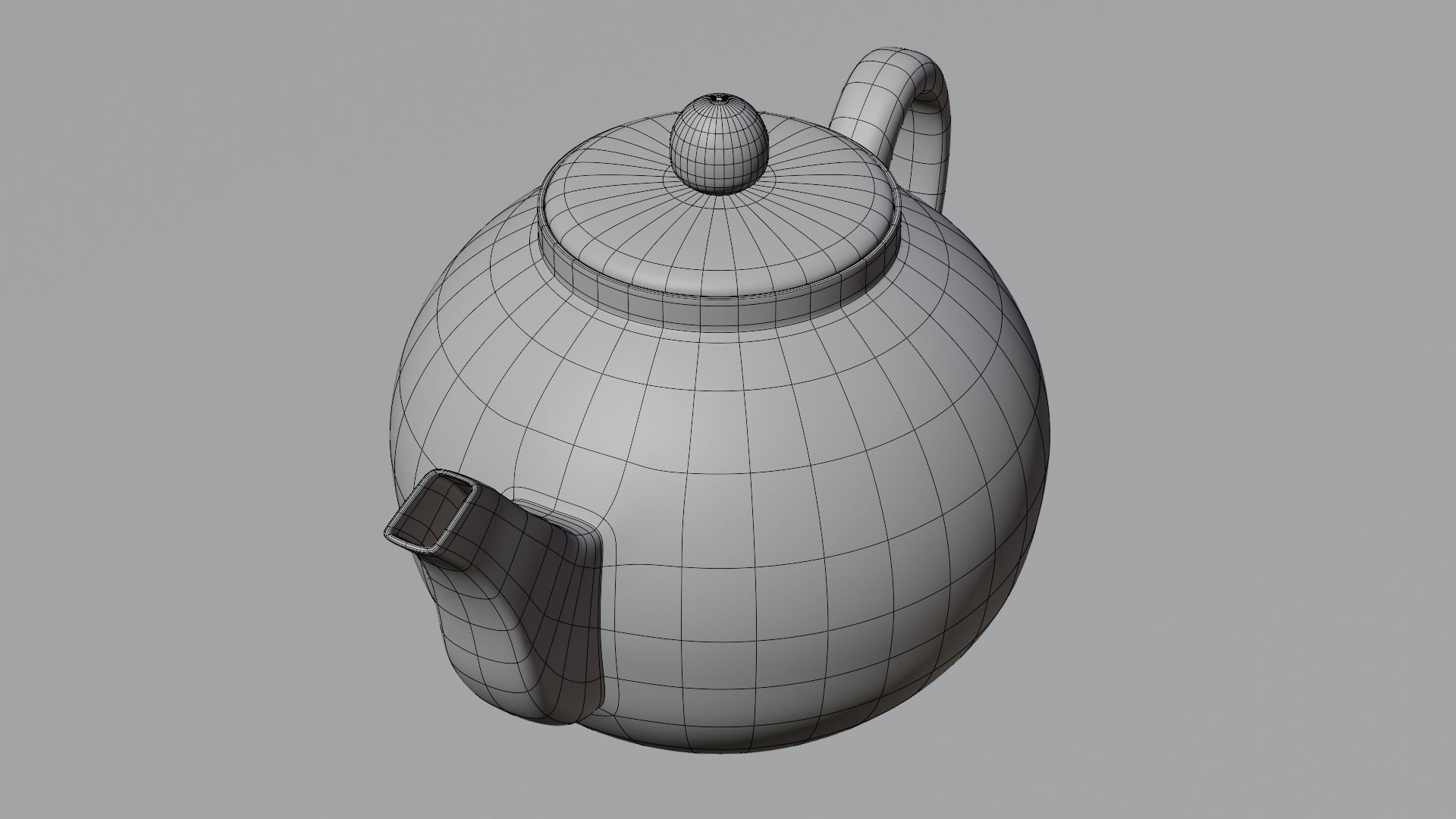 Tea pot 3D model_9