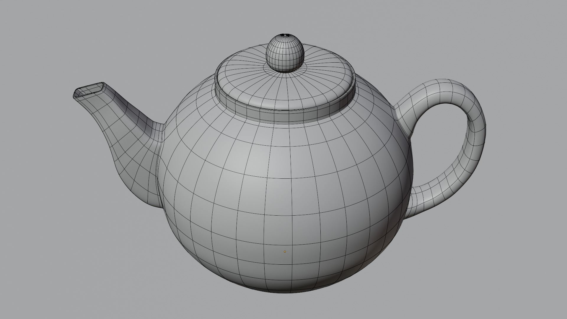 Tea pot 3D model_8