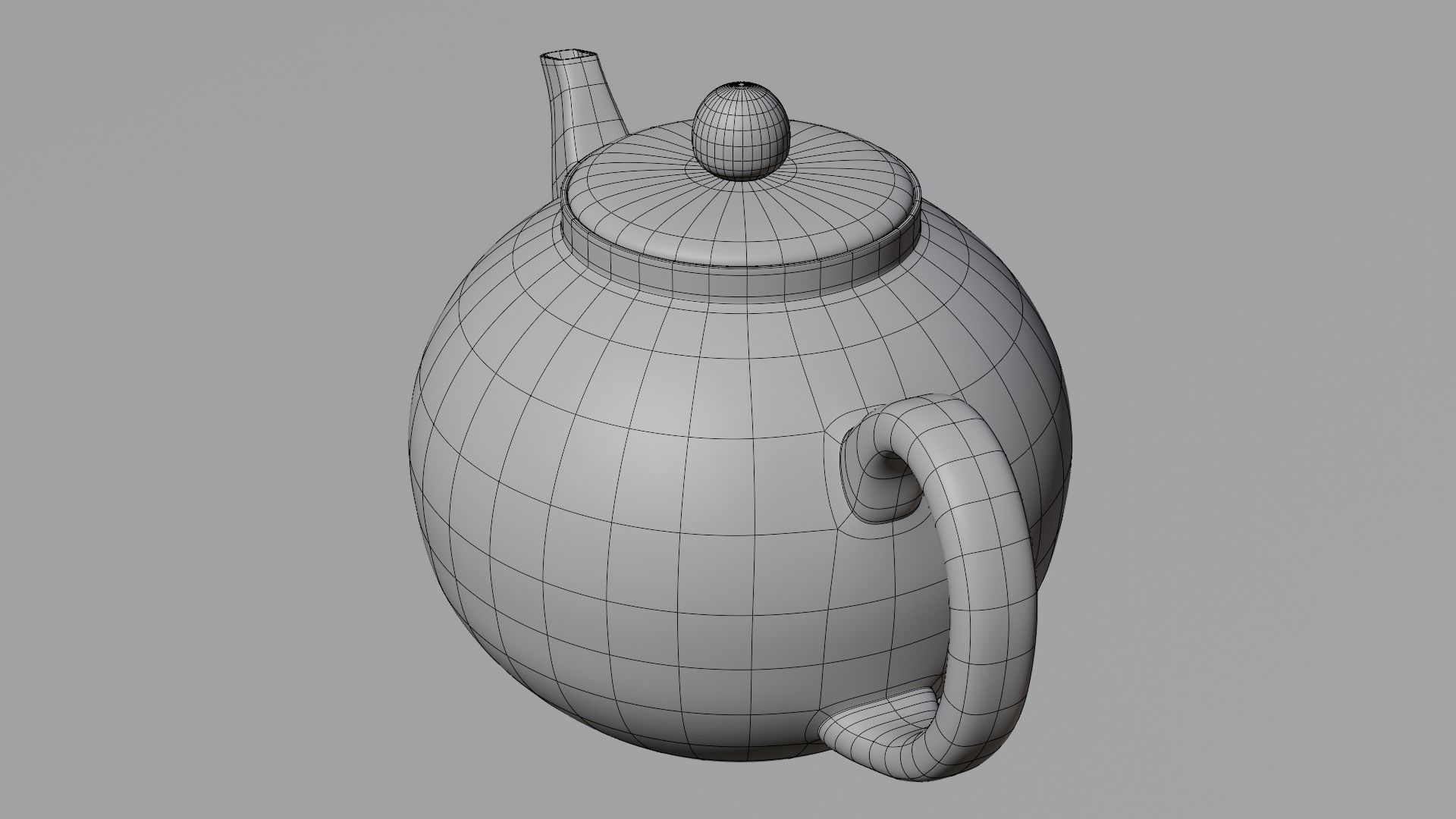 Tea pot 3D model_10