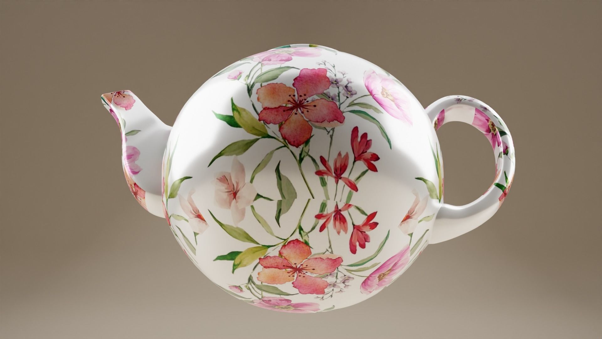 Tea pot 3D model_5