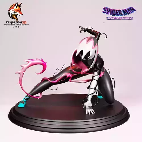 GWEN STACY SYMBIOTE - SPIDERMAN 3D PRINTING 3D print model