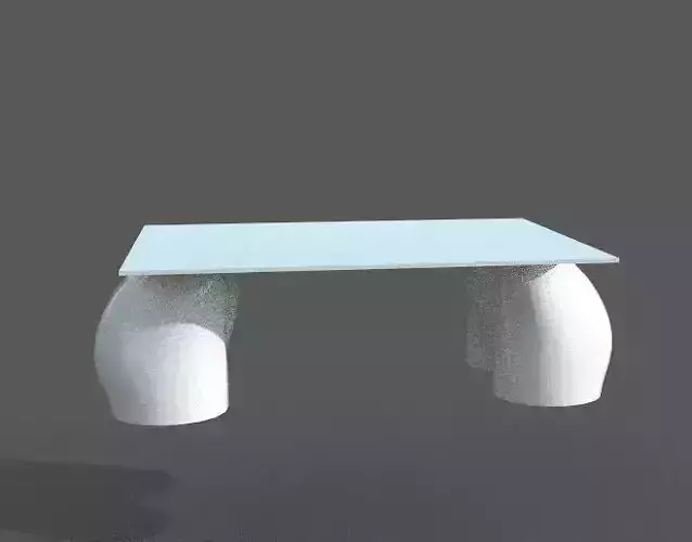 tea table modern 3d model