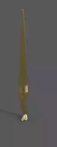 Human style knife 3d model