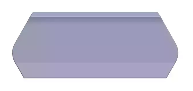 Long Bag Clip 87x35mm