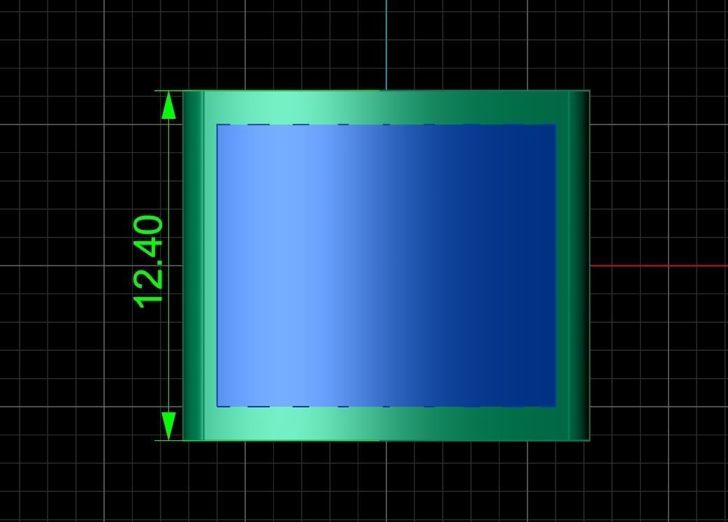 Men Cufflinks 1305 3D print model_7