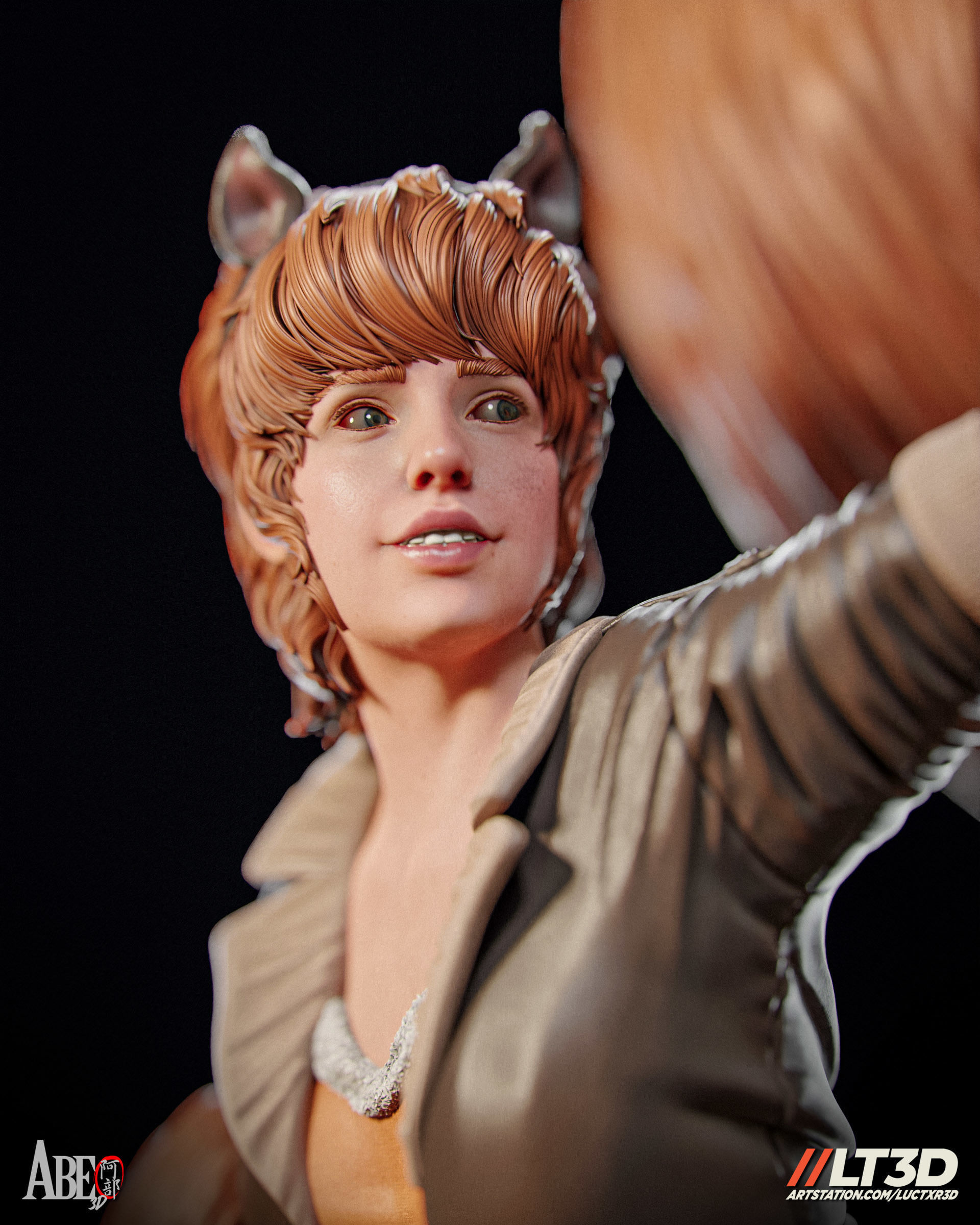 Squirrel Girl 3D print model_9