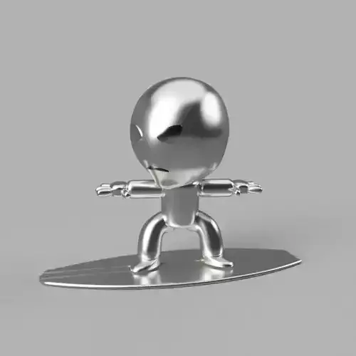 Marvel Comics Mini Silver Surfer Norrin Radd