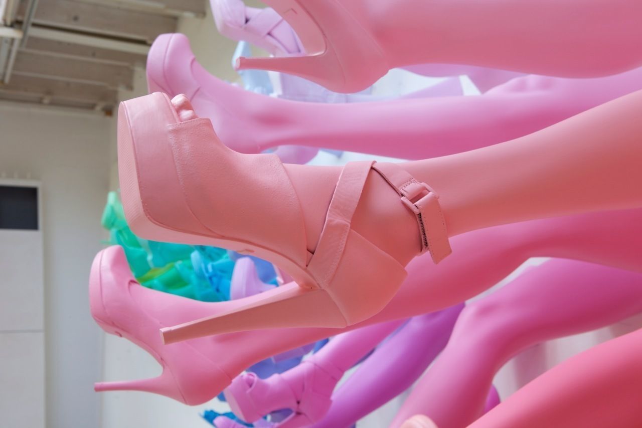 Human Hand wall decor 3d model 3D model_8