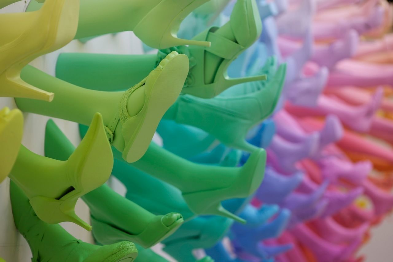 Human Hand wall decor 3d model 3D model_5