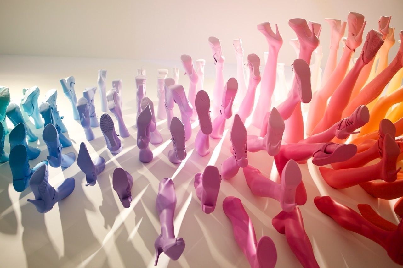 Human Hand wall decor 3d model 3D model_14