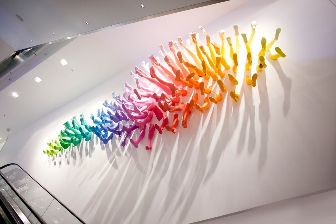 Human Hand wall decor 3d model 3D model_9