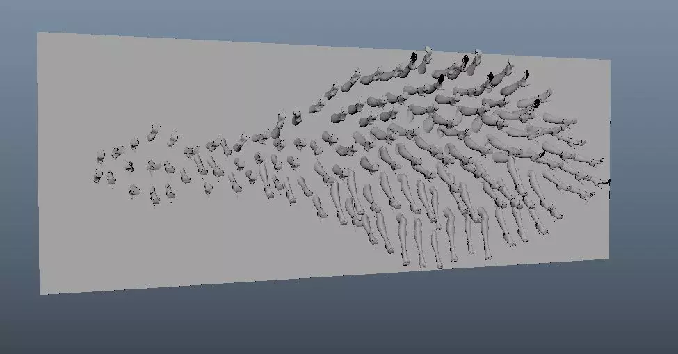 Human Hand wall decor 3d model 3D model_0