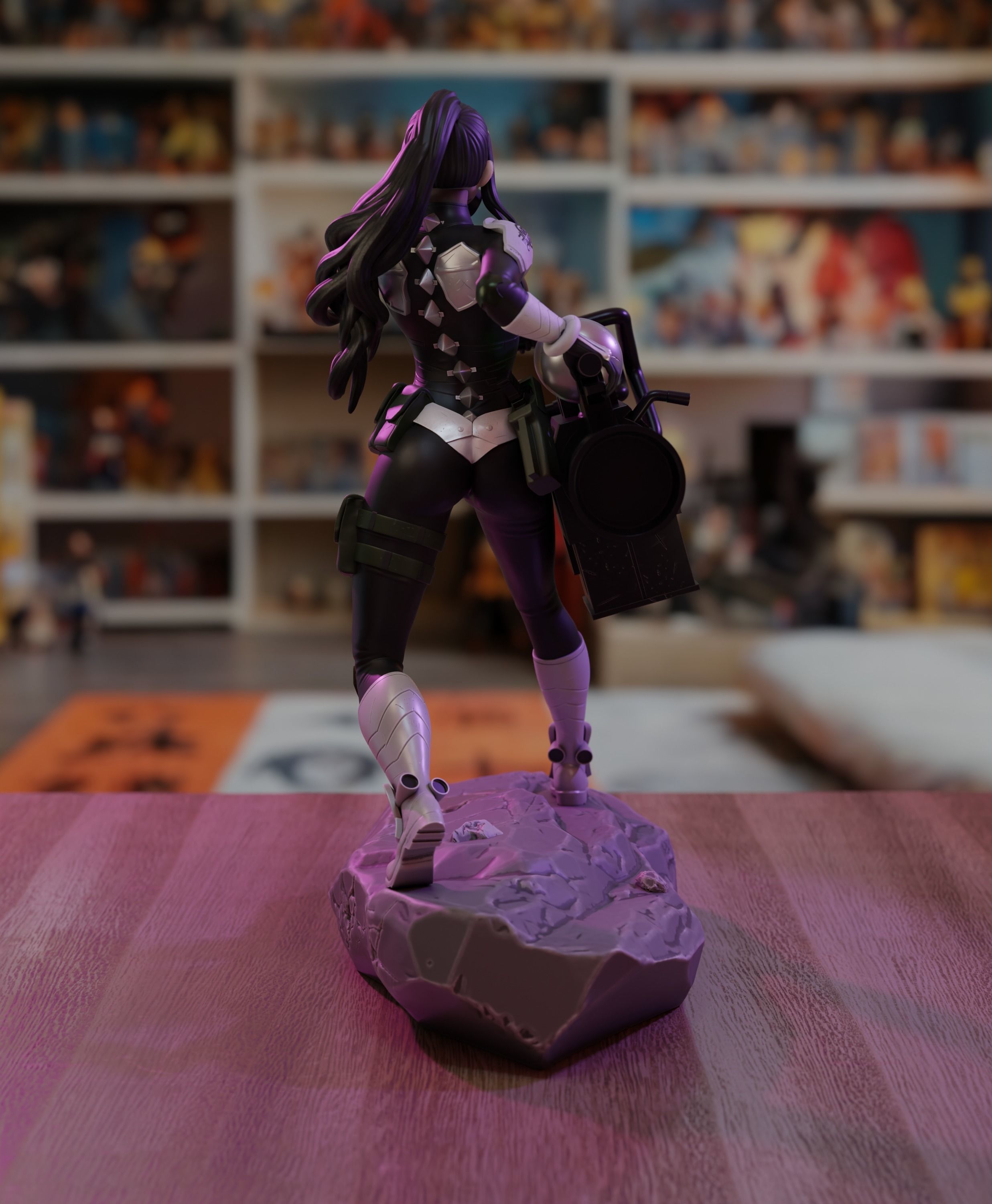 Mina Ashiro - Kaiju No8 3D print model_8