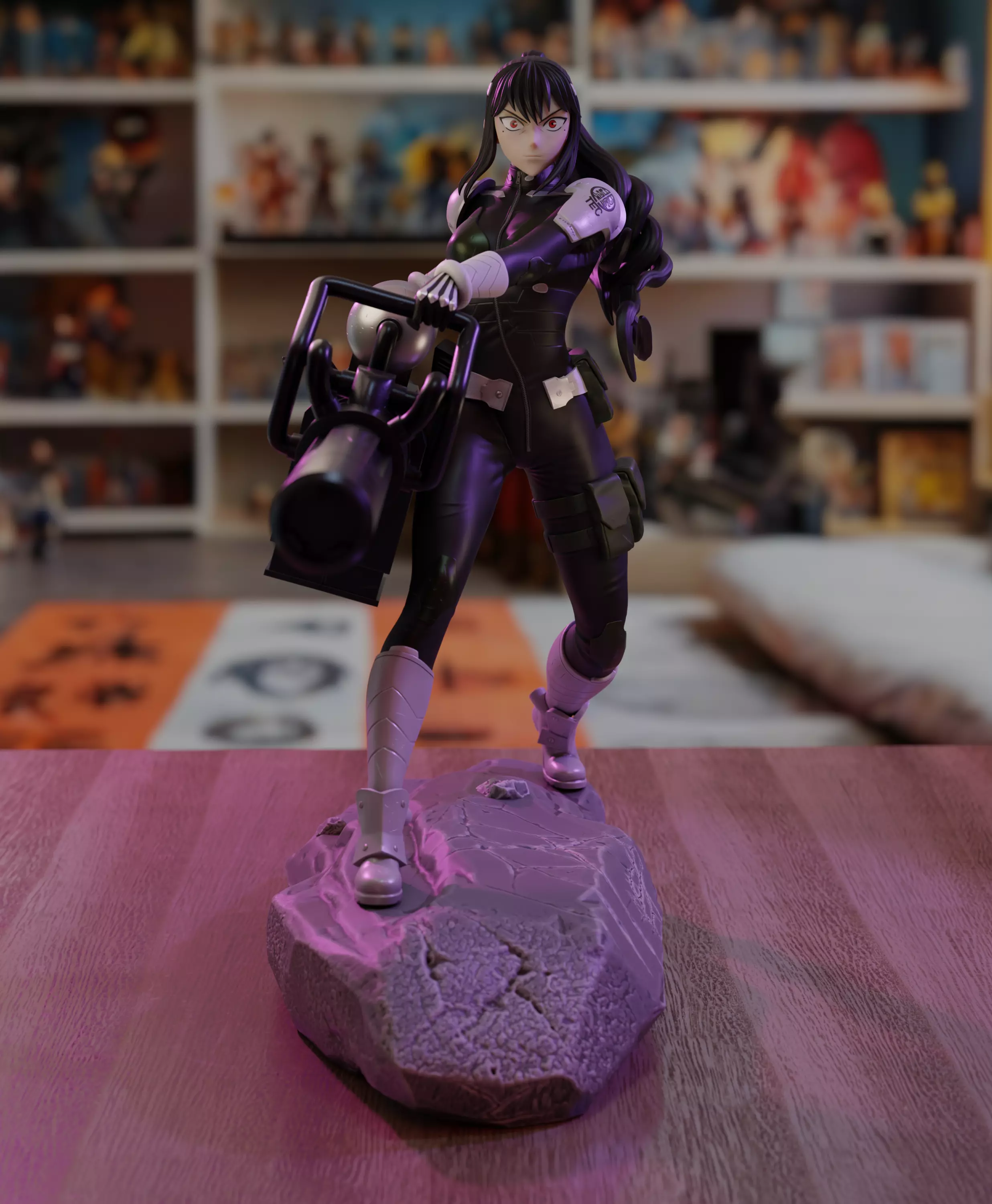 Mina Ashiro - Kaiju No8 3D print model_0