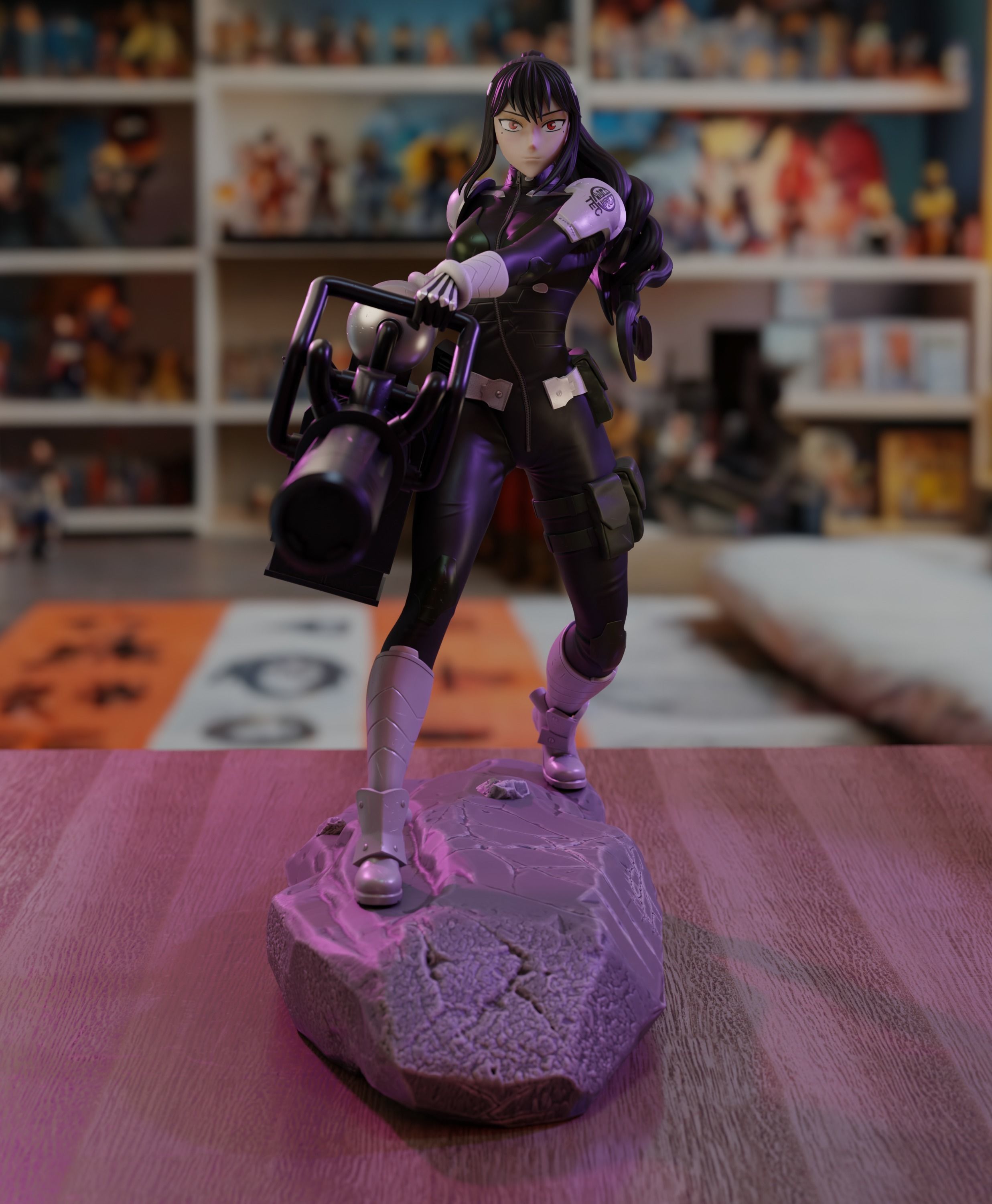 Mina Ashiro - Kaiju No8 3D print model_2