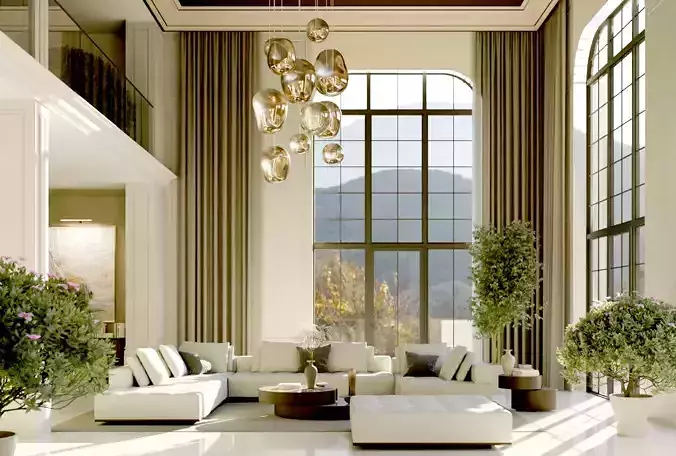 Premium Luxury Interior  3D model