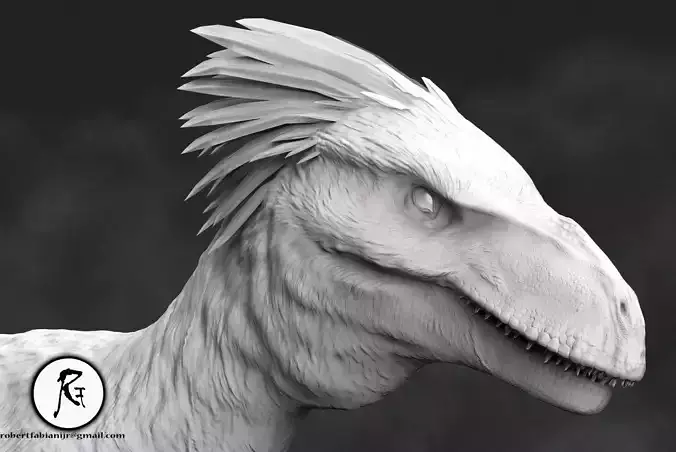 Dakotaraptor 3D print model