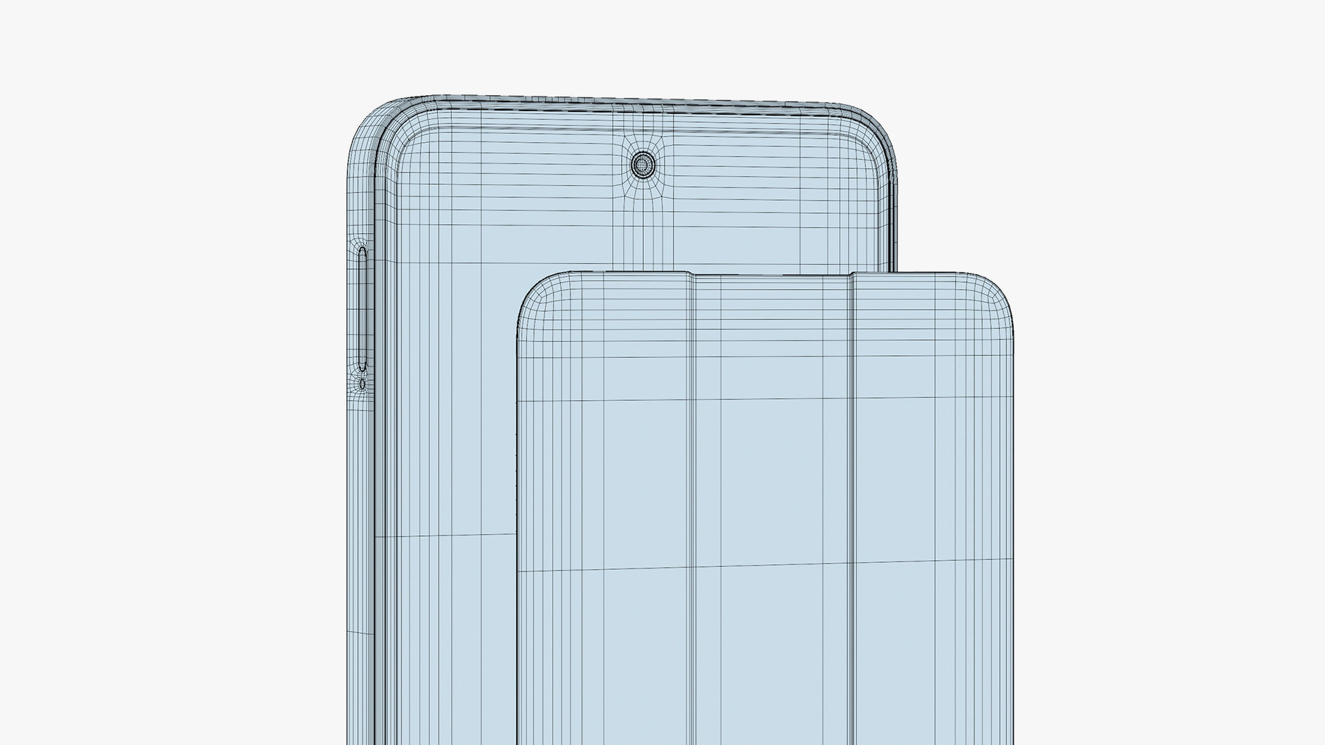 Infinix Note 40X Green Low-poly 3D model_15