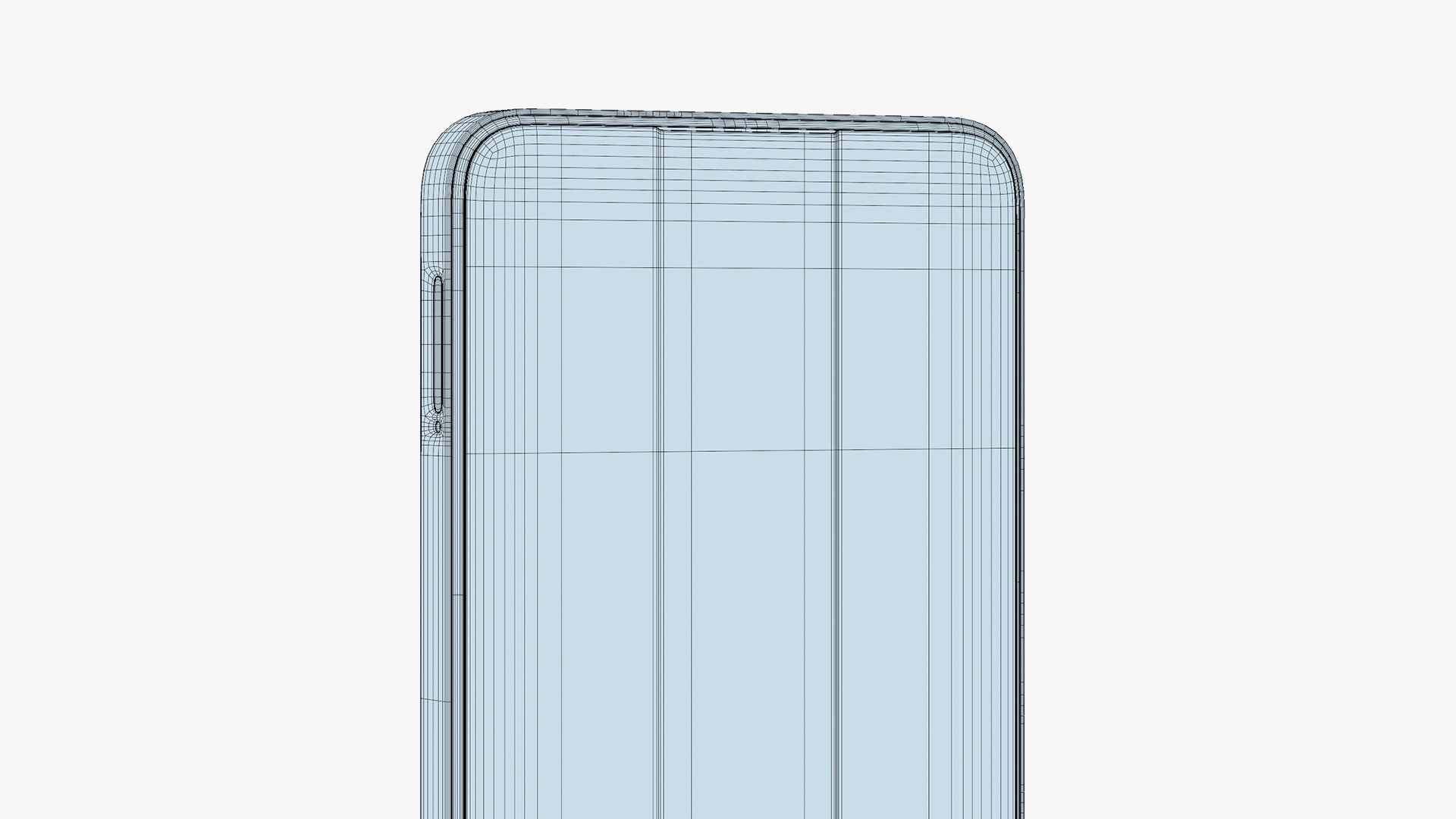 Infinix Note 40X Green Low-poly 3D model_14