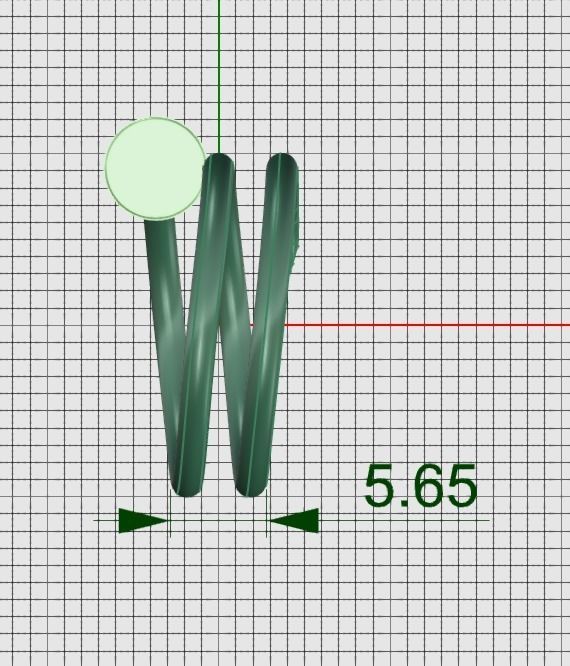 Ring Juste un Clou New model 3D print model_3