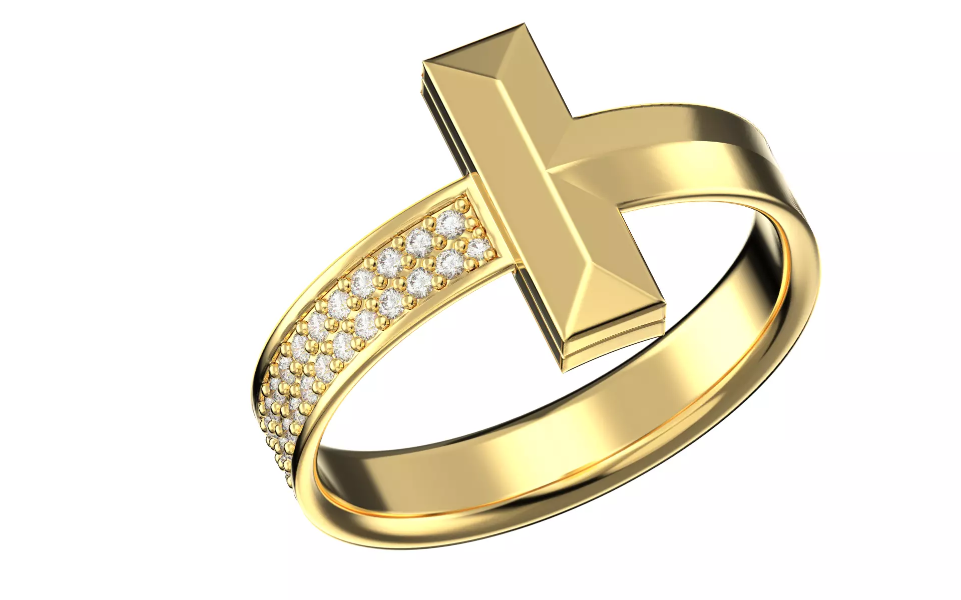 Tiffany T1 Ring New model 3D print model