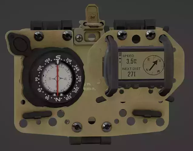 ss navboard flipmod Low-poly 3D model