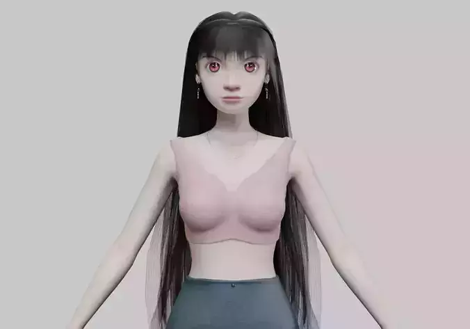 pretty young girl V29761 