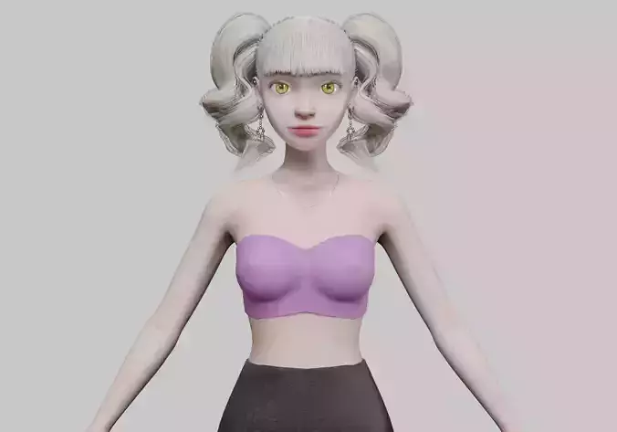 cute young girl V28657 