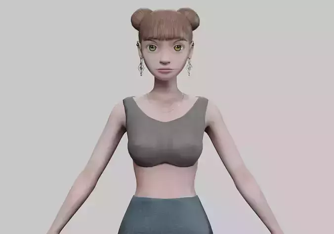 beautiful pretty girl V22413 