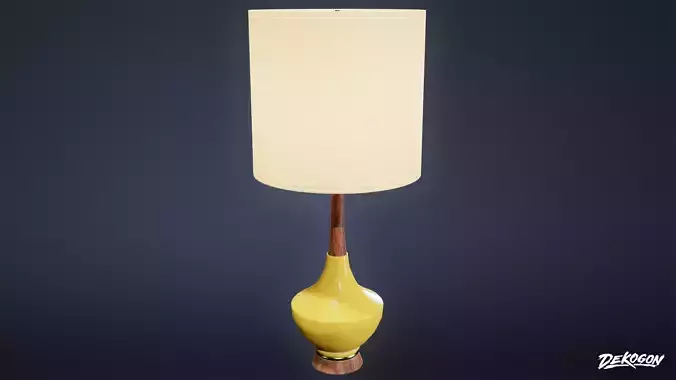 MIDCENTURY - Lamp 05 - LOW POLY
