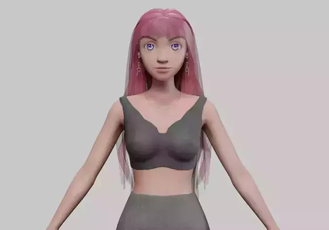 pretty teen girl V33133 