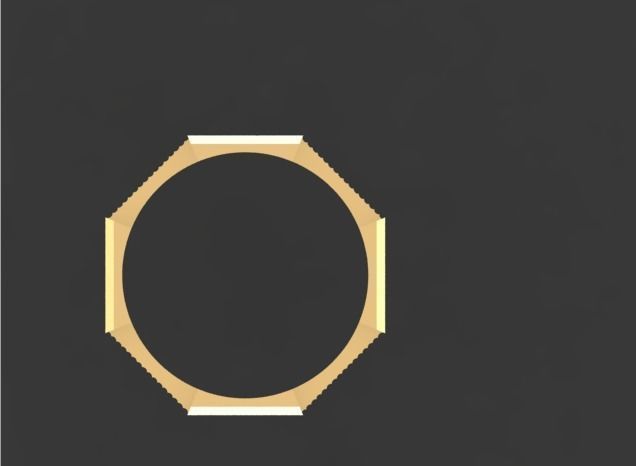 guccci ring 3D print model_1