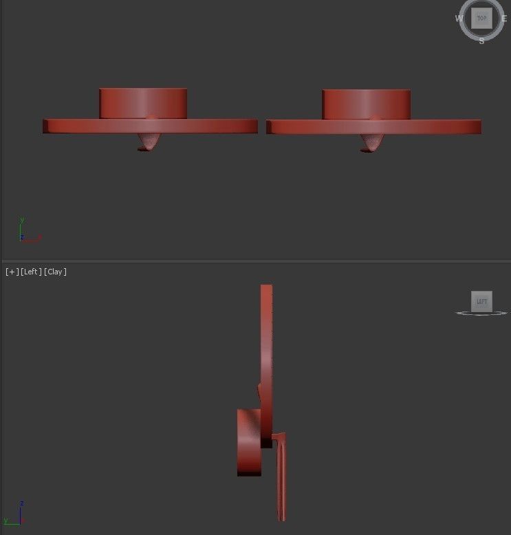 Remus wall 3D model_6