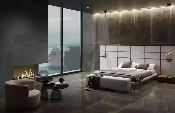 Contemporary wide format tile