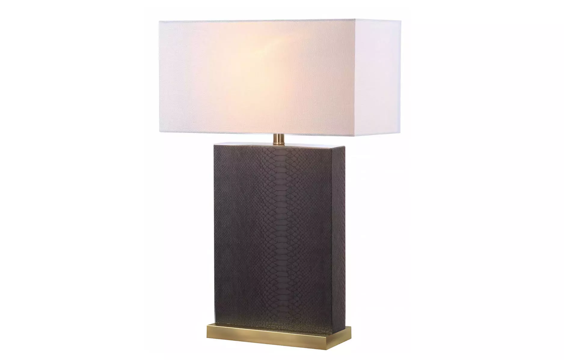 Leather Table Lamp 3D model