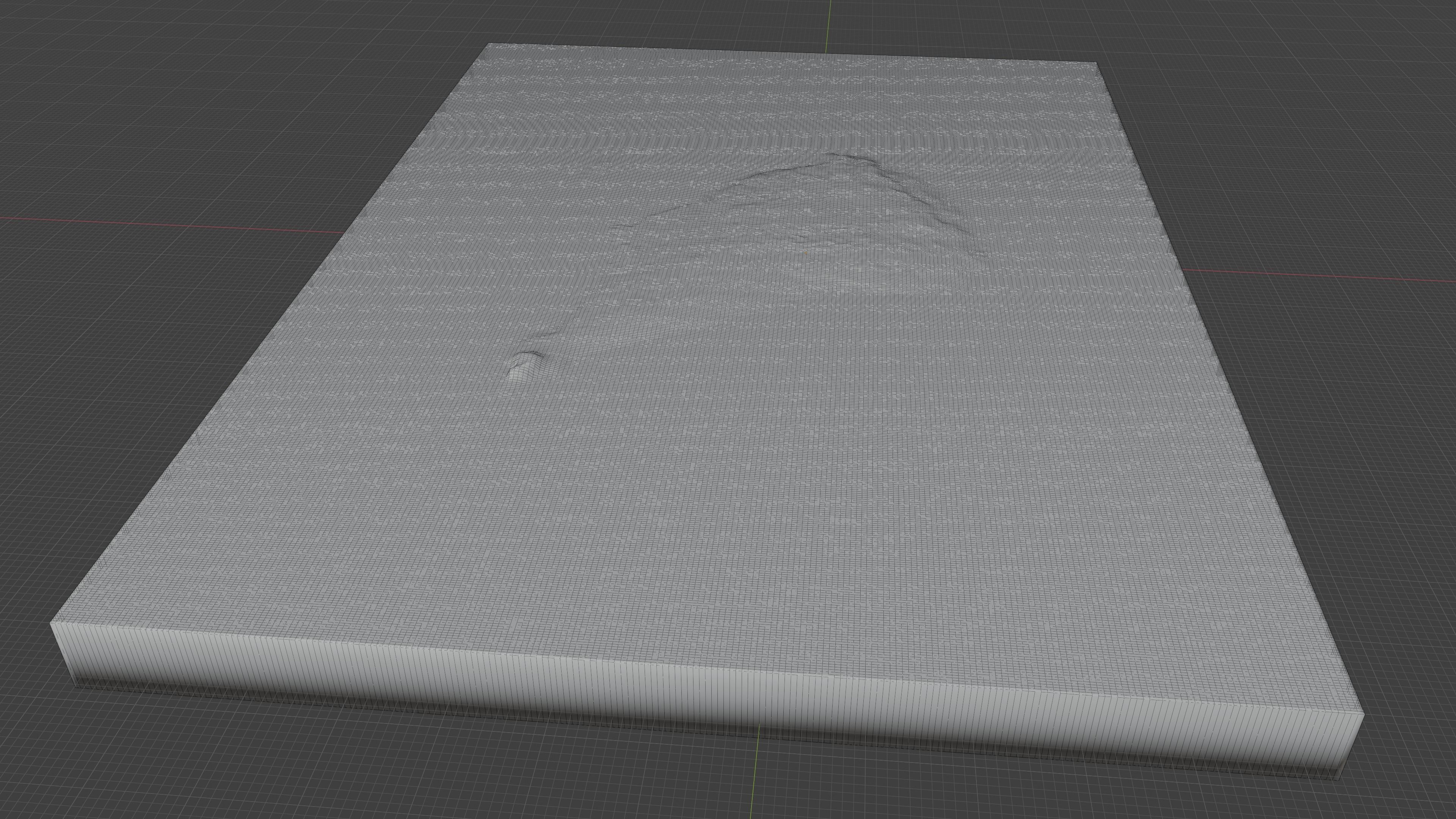 Iwo jima island 3d model terrain Low-poly 3D model_9