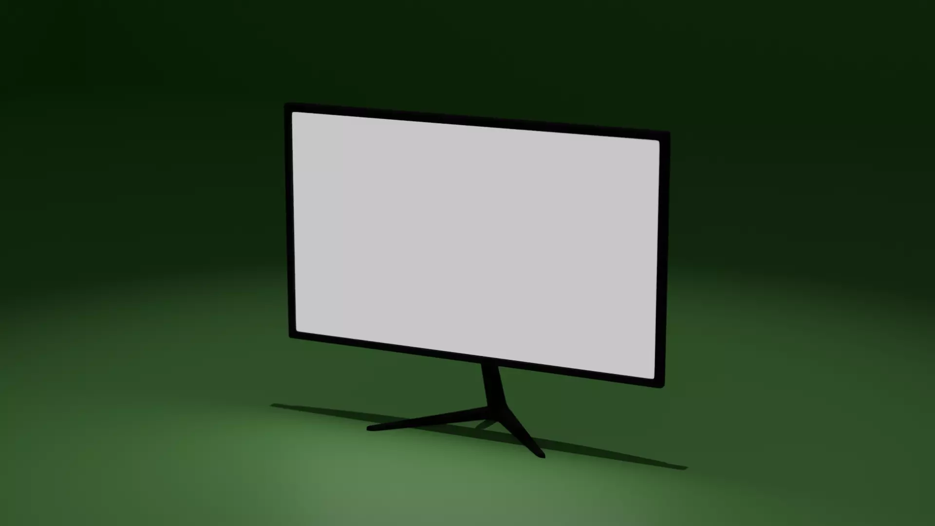 Monitor Free low-poly 3D model