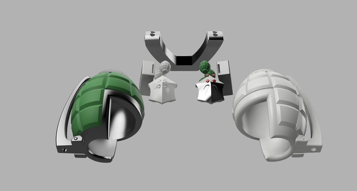 Bakugou Katsuki cosplay FULL PACK - Boku no hero academia 3D print model_4