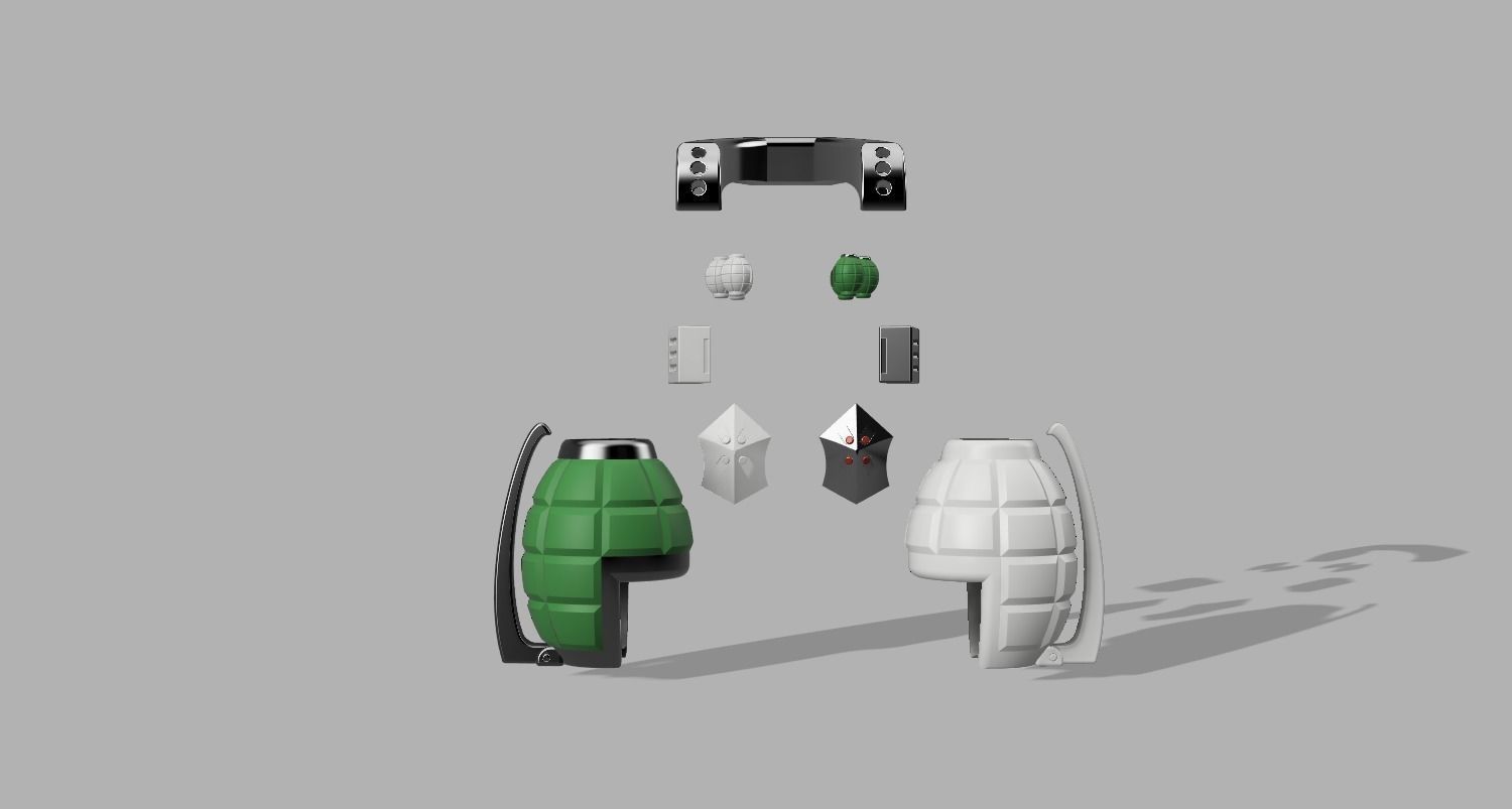 Bakugou Katsuki cosplay FULL PACK - Boku no hero academia 3D print model_10