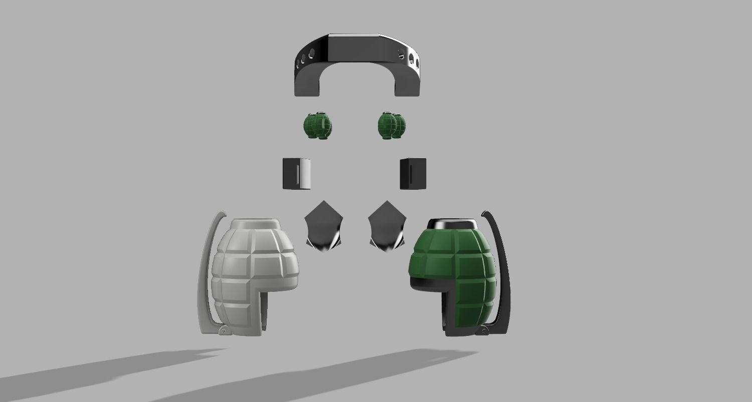 Bakugou Katsuki cosplay FULL PACK - Boku no hero academia 3D print model_8