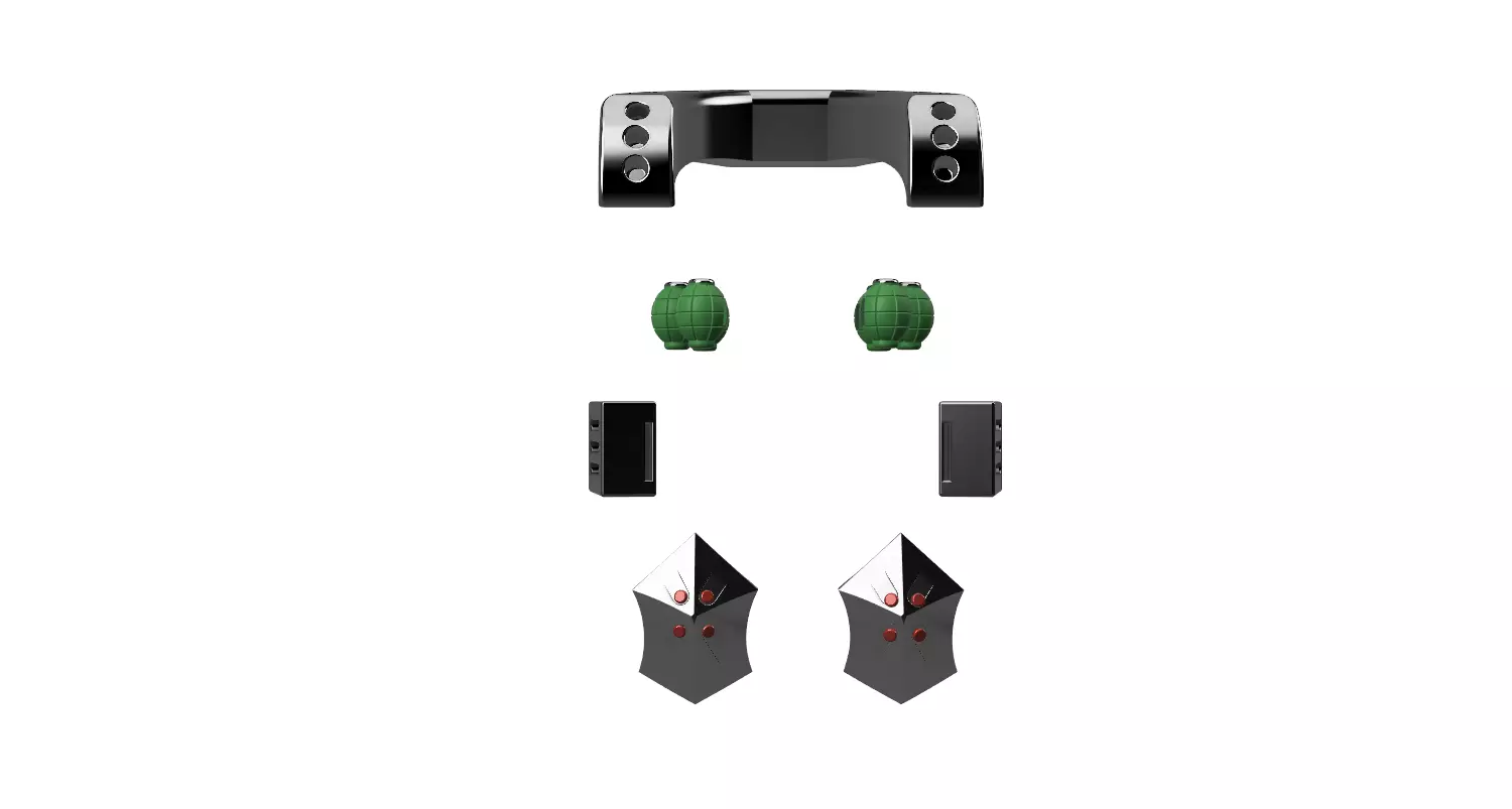 Bakugou Katsuki Accesories - Boku no hero 3D print model