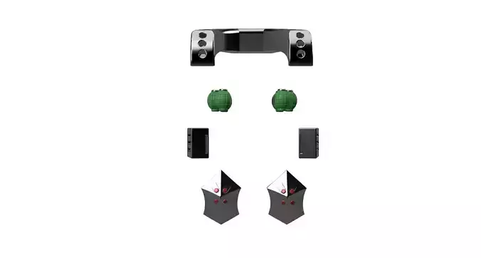 Bakugou Katsuki Accesories - Boku no hero 3D print model